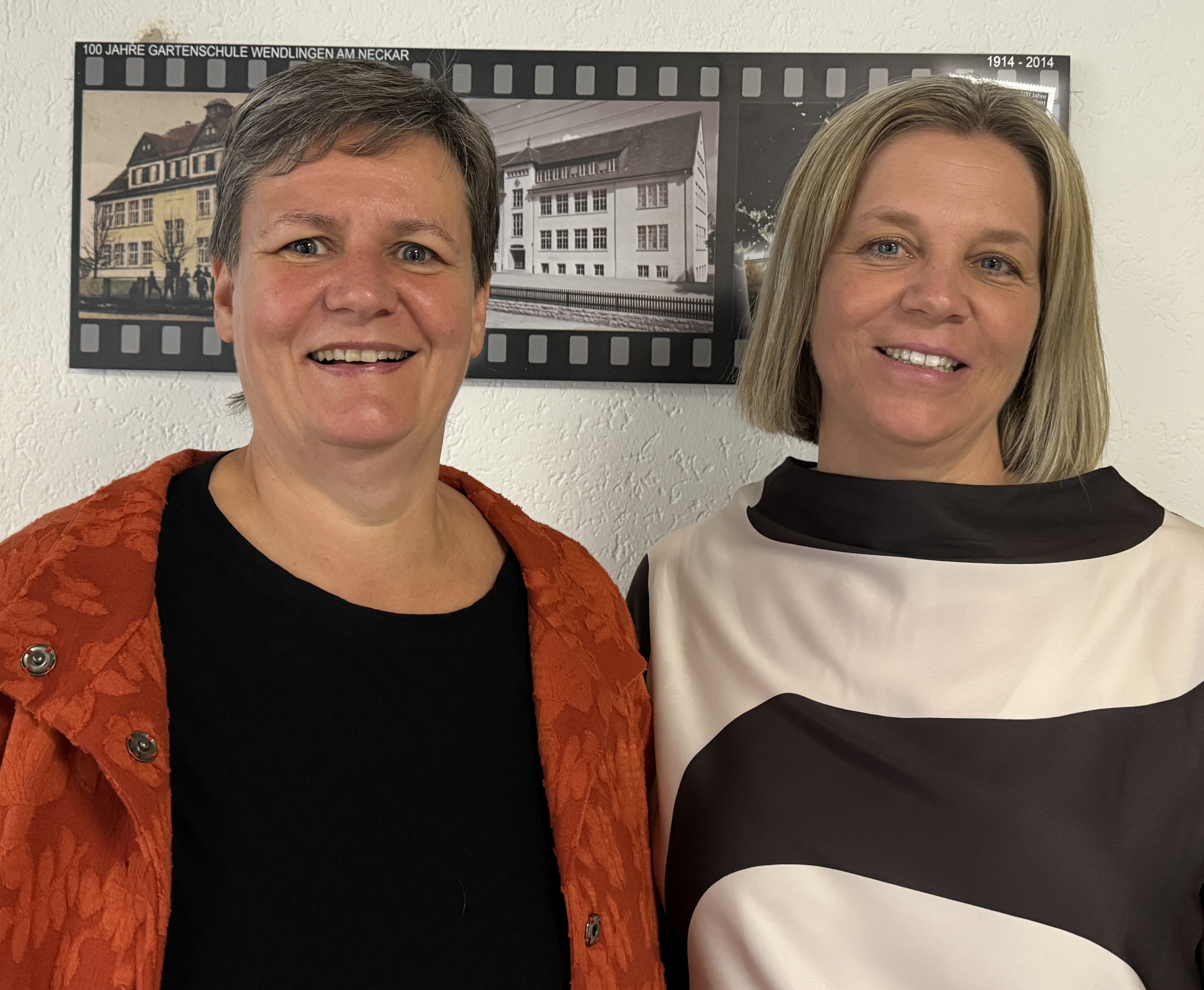 Die Schulleitung Frau Herbst und Frau Traunecker