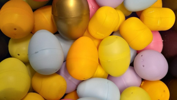 Osteraktion an der Gartenschule: Auf der Suche nach dem goldenen Ei 